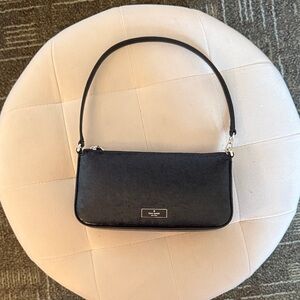 Kate Spade Bridget Crinkle Convertible Wristlet/Purse (Black)